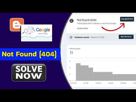 ✅ Not Found (404) Google Search Console Blogger | Not Found (404)
