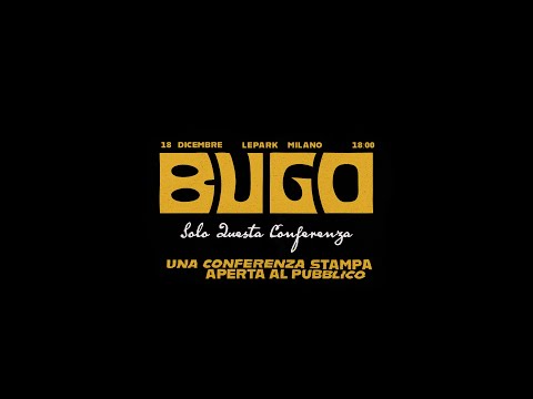 Bugo - Solo questa conferenza