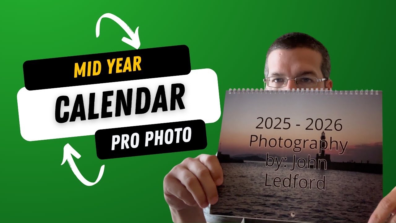 Professional Photo for Mid YEAR CALENDAR | 2025 - June Start Date