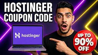 Hostinger Coupon Code 2026 🔥 HUGE Discount (Up To 90% OFF)   Free Domain