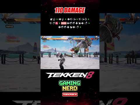 110 DAMAGE | Leo Kliesen Combo Tekken 8 #shorts #tekken8 #youtubeshorts