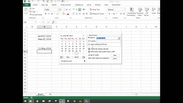 Excel Popup Calendar Addin