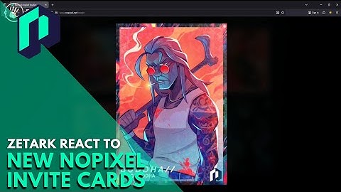Zetark React to New Nopixel Invite Cards | Nopixel