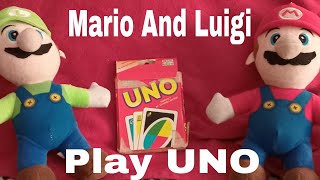 Mario And Luigi Play UNO!