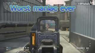 Cod Ghosts: Worst Maniac Ever
