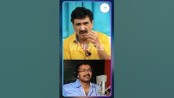 Vijay எப்போ நடிக்கிறாருனு தெரியாது - Ramesh Khanna about Vijay | #shorts #thalapathy
