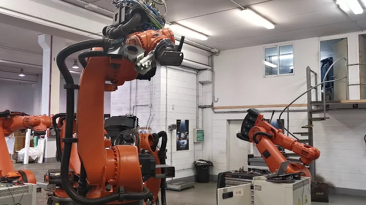 Kuka Robot KR30-3 high accuracy with KRC4 at Eurobots