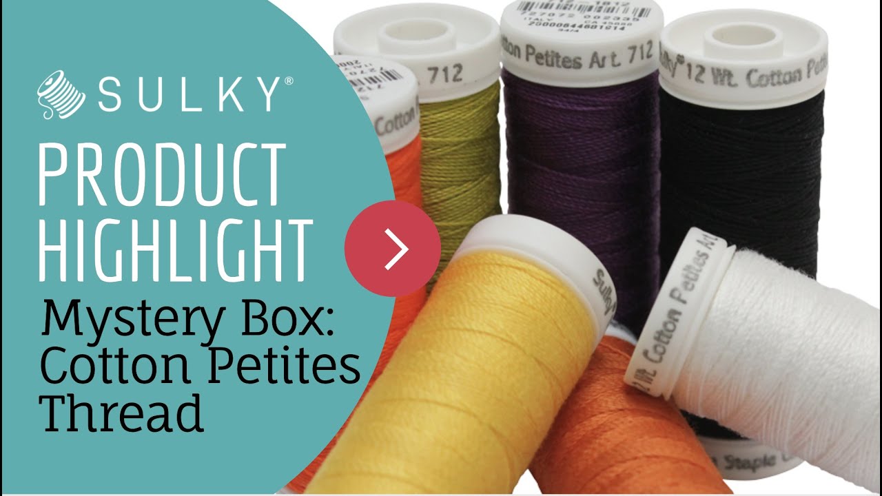 Mystery Box: 12 wt. Cotton Petites Thread - YouTube