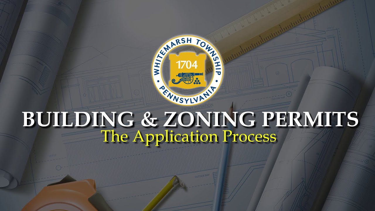 Building Zoning Permits The Application Process Video Tutorial 