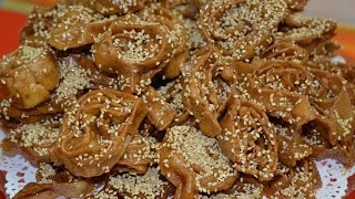 الشباكية المغربية  معلكة وهشيشة وشاربة العسل مع اسرار نجاحها /M'kharka / Chebakia Moroccan