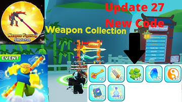 *1 NEW CODE* *UPDATE* ALL WORKING IN WEAPON FIGHTING SIMULATOR AUGUST 2022! Roblox game.