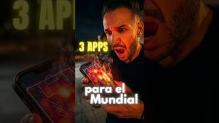 3 apps que te hacen ver la Copa Mundial como experto 📲⚽ #futbol #fifa #mundial2026