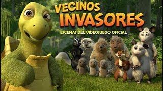 Vecinos Invasores (Over the Hedge) Historia Completa - Escenas del juego ESPAÑOL