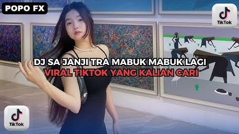 DJ SA JANJI TAK KAN MABUK LAGI VERSI SLOWED FYP TIKTOK | DJ SA STOP MABOK BY DJ LOKAL REMIX VIRAL