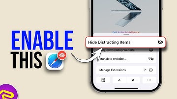 How to Hide Distracting Items in Safari on iPhone iOS 18 | Customise Safari Browser on iPhone
