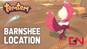 Temtem Barnshee Location - How to Catch & Where to find