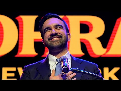 فوز الديمقراطي زهران ممداني بمنصب عمدة مدينة نيويورك فرانس 24  24