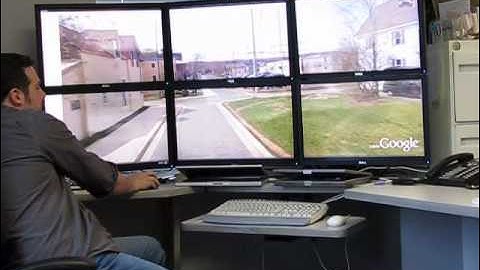 6 Monitors Google Earth ATI Eyefinity HD5870