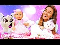 Cuentos de baby born amelia y sus amigos de peluche vdeos de como mam juguetes para nios