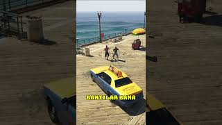 GTA 5'te Taksicilik Yaparak Para Kazanıyorum #gta5 #aksiyon #taxi