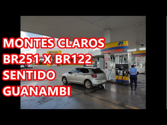 Ligação da BR-122 com a BR-251. Nesse vídeo mostro a ligação de duas i