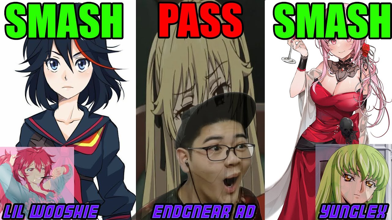 Waifu Smash Or Pass EP 2 (ft Lil Wooshie & YungLex) | Ryuko, C. C., Calliope Mori, Yae Miko....