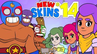 ⭐️ PRIMO & SHELLY NEW SKINS IDEAS - BRAWL STARS ANIMATION #14