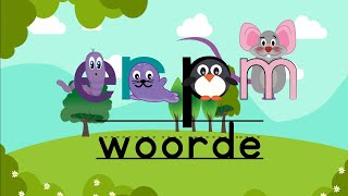 e, r, p en m woorde