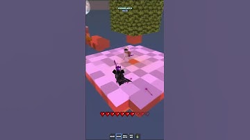 smooth bridging on skywars + smooth pvp (3)#robloxskywars  #roblox