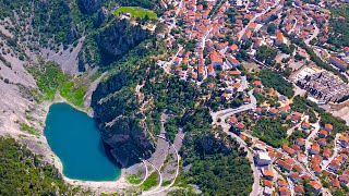 Imotski Croatia 4K Blue Lake and Red Lake Walking Tour 2025