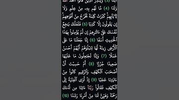 قران بدون صوت. سورة الكهف
