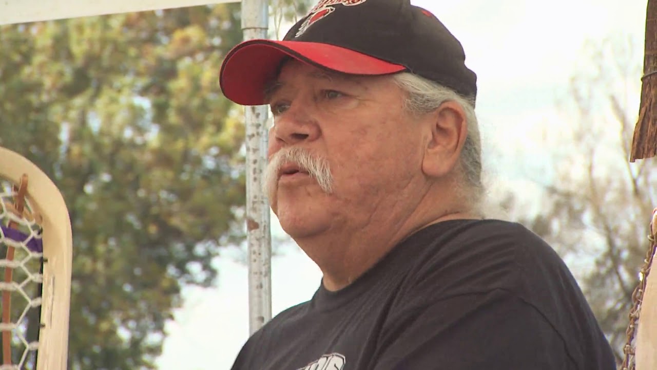 Onondaga Nation wooden lacrosse stick maker Alf Jacques YouTube