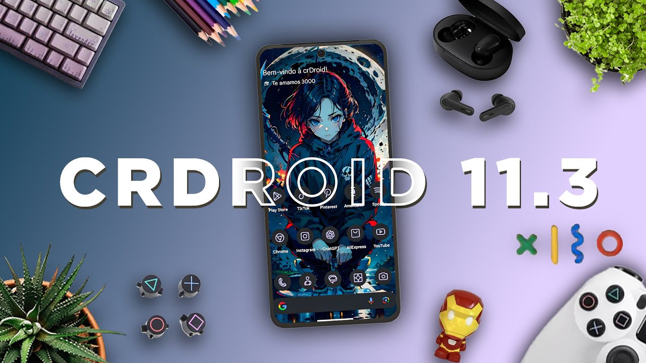 crDroid 11.3: A ROM mais FLUIDA que já TESTEI... - YouTube
