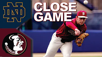 Florida State Vs Notre Dame Baseball Highlights | SUPER CLOSE | College Baseball Highlights 2023