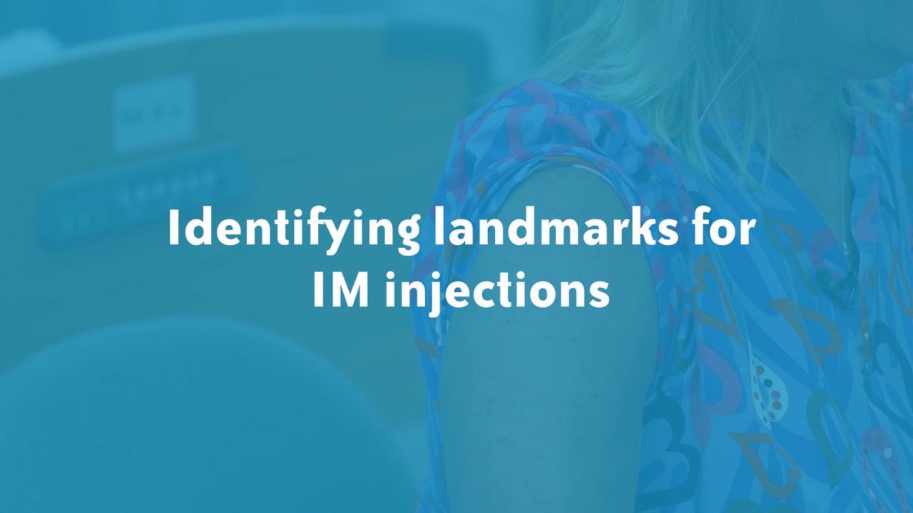 Administering an IM injection using the Z track method YouTube