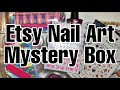 HAUL: Mystery Nail Art Box from Etsy - Kitschy Nails