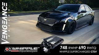 748 RWHP WHIPPLE Gen 3 CTS-V - Build, Beauty, Dyno, Action - VENGEANCE RACING