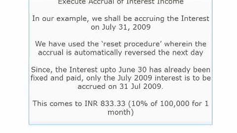 SAP Process - Interest_Accrual - Bonds