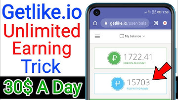 Getlike.io Earning