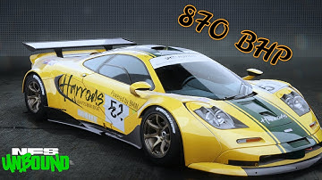 Need For Speed Unbound || 870 HP McLaren F1 GTR LT || Customization & Gamplay || Max Build ||