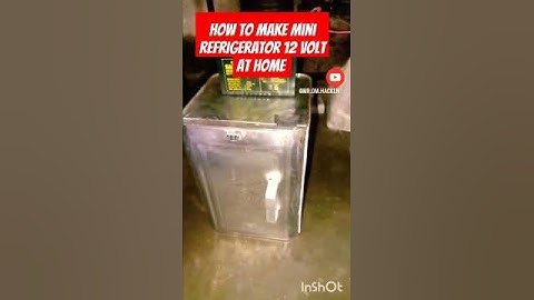 How to make mini refrigerator at home #hackerjp​ #shorts​