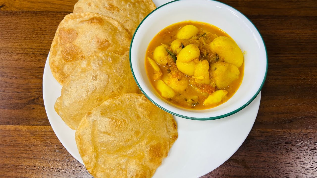 Choto Alur Dum Recipe || নিরামিষ ছোট আলুর তরকারি || Small Potato Curry ...