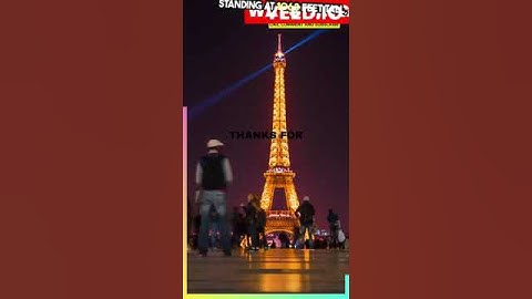 The History of Eiffel Tower #eiffeltower  #beautifulnature #video #energetic