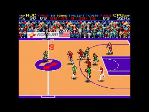 Double Dribble Arcade M.A.M.E Long Play