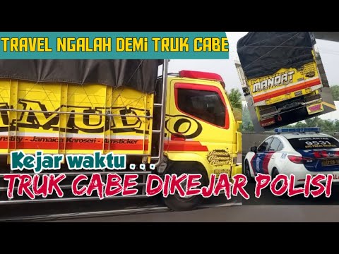 NGEBLONG ‼️,TRUK CABE SARI MULYO DI KEJAR POLISI