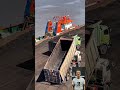 Smart & Precise Process How Coal Is Transported Across the River 🚢 #construction #heavyequipment
