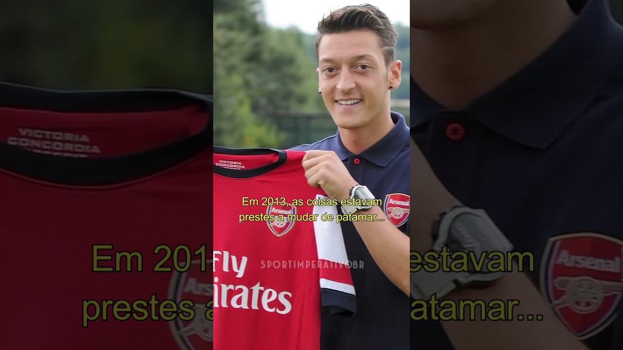 Semelhança do meia alemão Özil com o fundador da Ferrari, Enzo