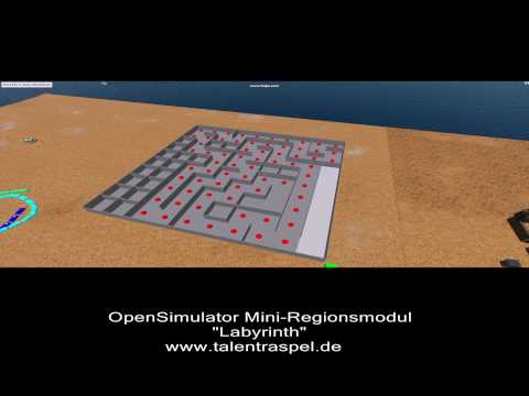 OpenSimulator miniregionmodule - A maze generator