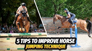 5 Tips to Improve Your Horse Jumping Technique (With FEI II Show Jumping Coach Krystal Kelly) #horse