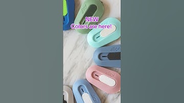 NEW Colors from Slice #slicetools #ExpressYourself #ColorfulCutting #SafetyFirst #availableonamazon